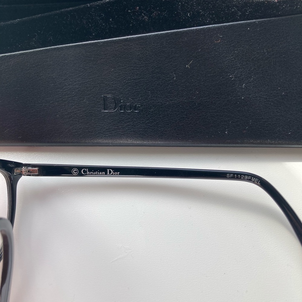Dior Black Eyeglasses with Case - Picture 4 of 7